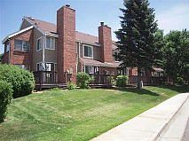 Newly painted buildings