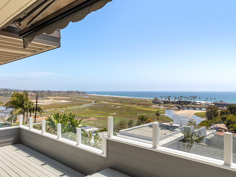 Main level view and deck