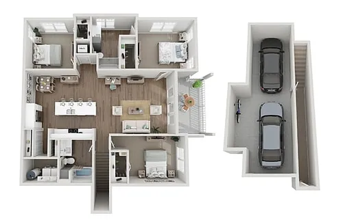 Floor plan 3B