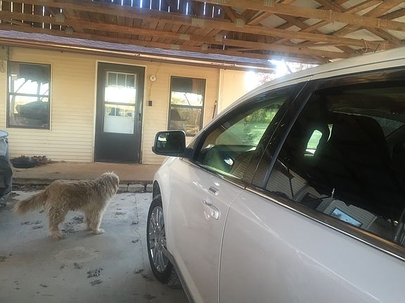 entry door under carport