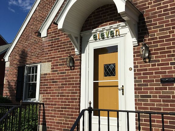 Leaded Glass Entry Door