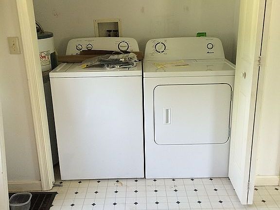 Laundry area