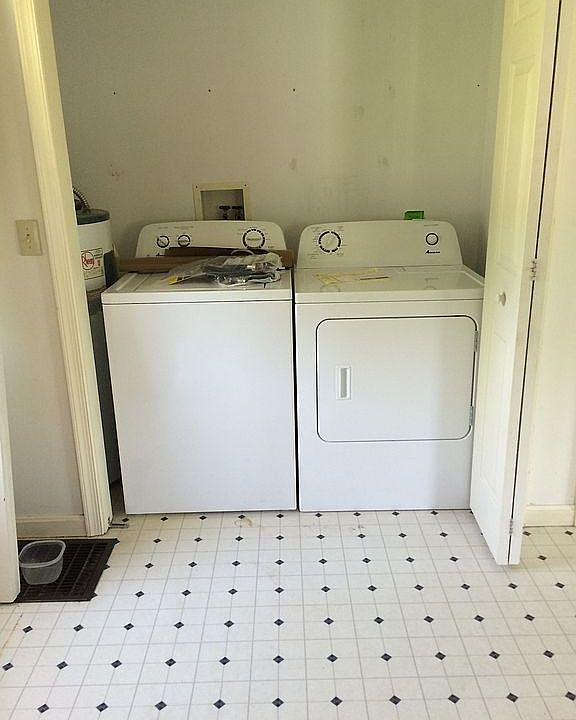 Laundry area
