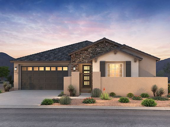 Stella Elevation B with Stone Veneer