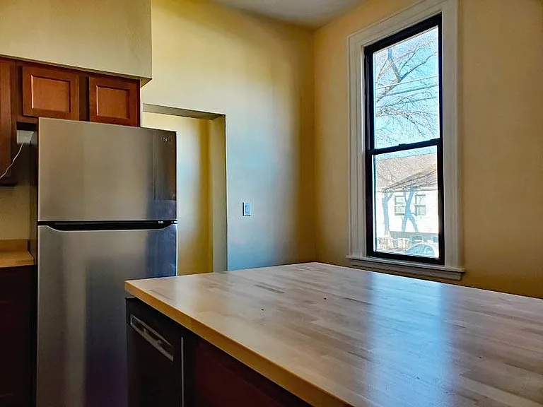 New refrigerator
New dishwasher
New island