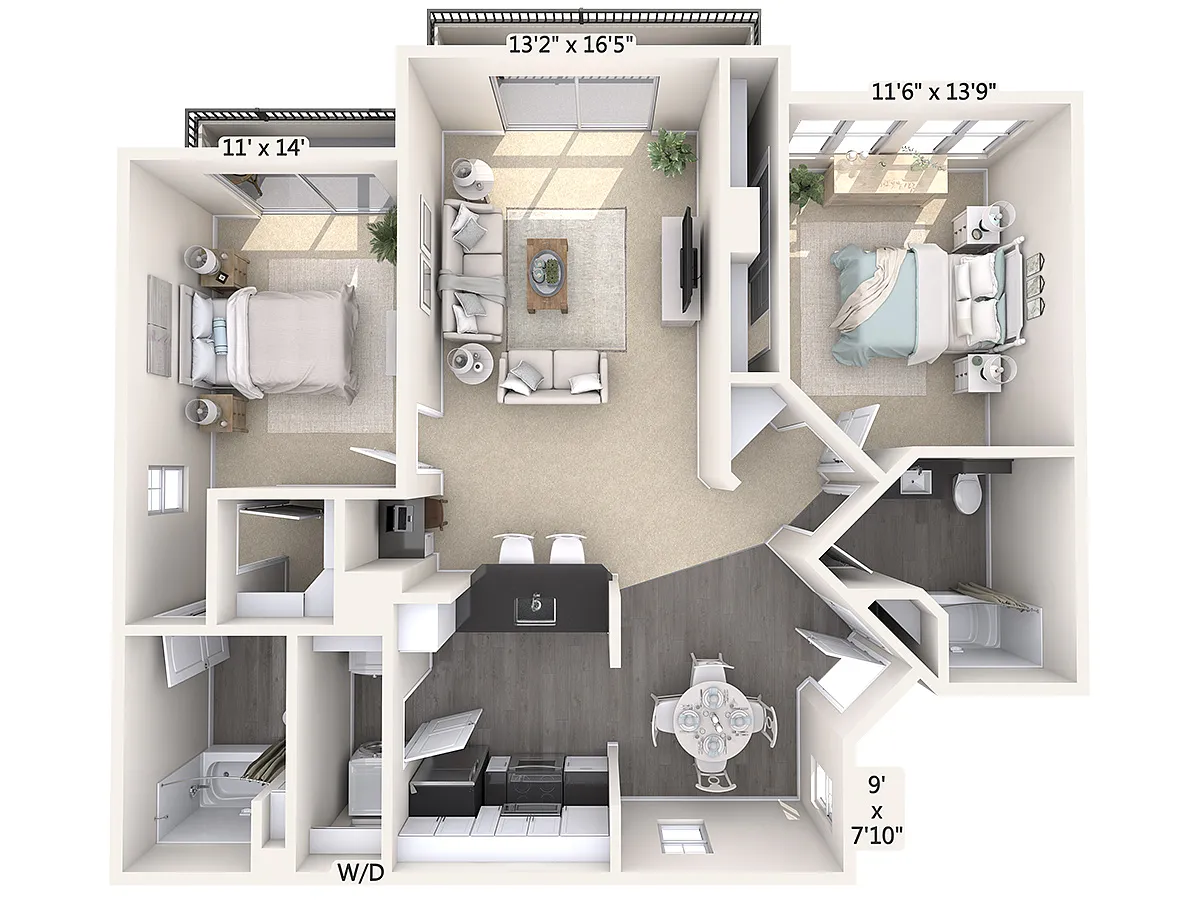 Floor plan B3-UF