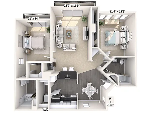 Floor plan B3-UF