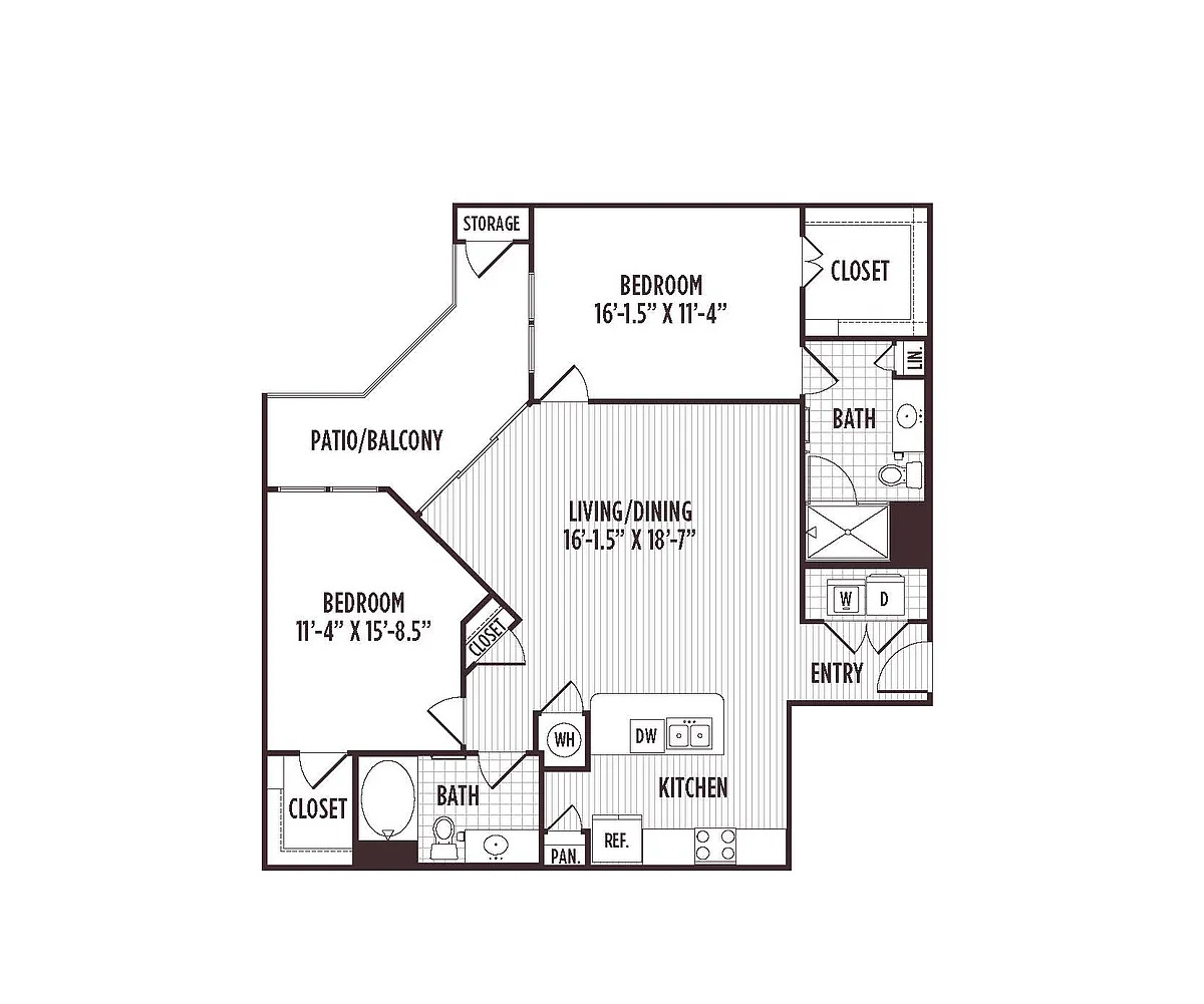 Floor plan B3