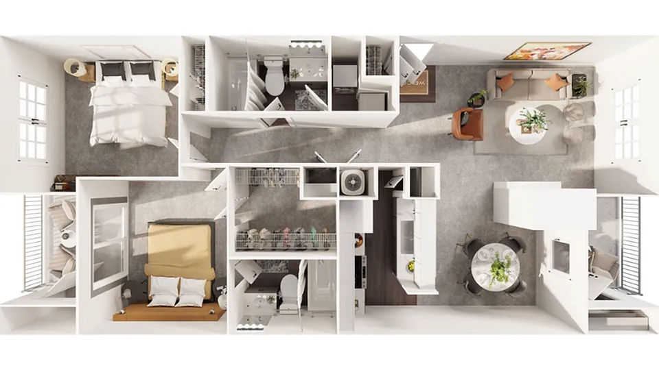 Floor plan Columbia
