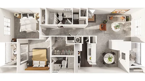 Floor plan Columbia