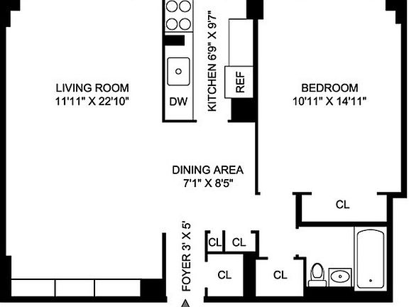 2nd image of 240 E 76th St APT 7F