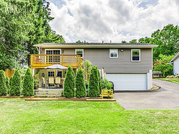 Rearview of home.