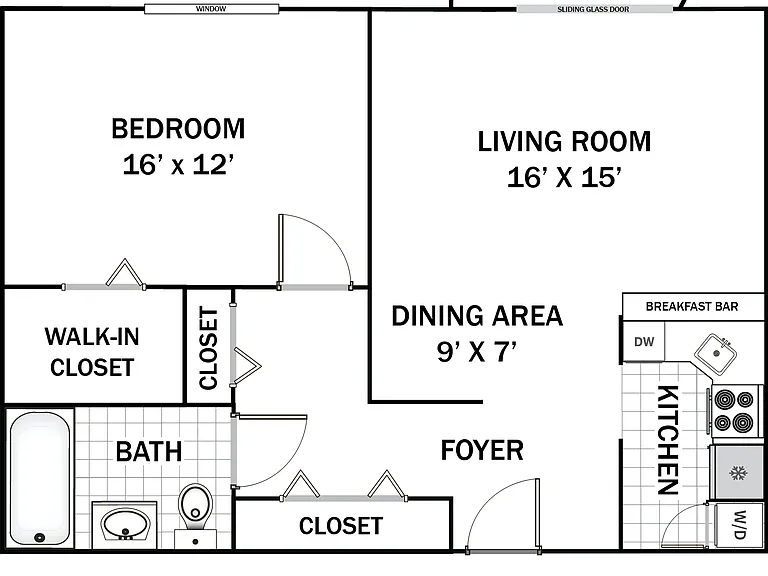 Radcliff House 1 Bd - 1 Ba Washer & Dryer Radcliff House 1 Bd - 1 Ba Washer & Dryer