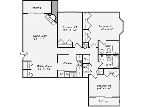 Floor plan C2