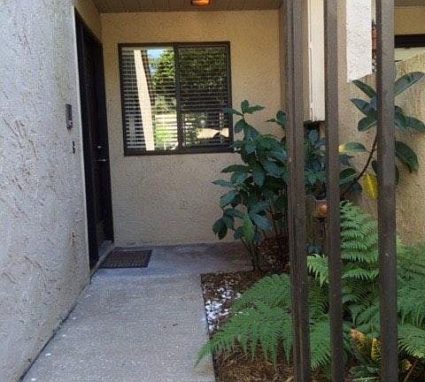 Gated Courtyard Entry