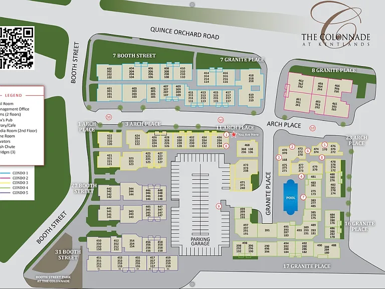 The Colonnade Community Map