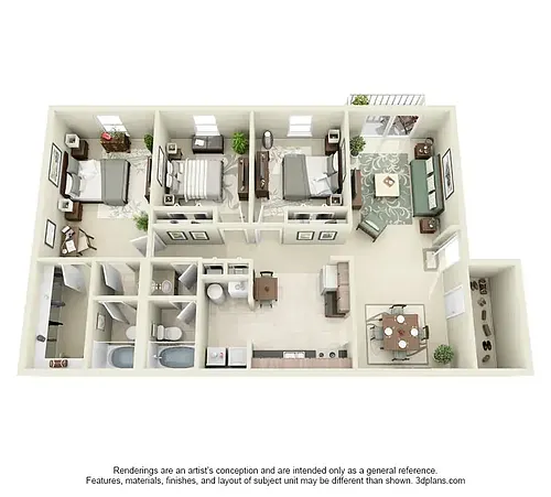 Floor plan The Princeton