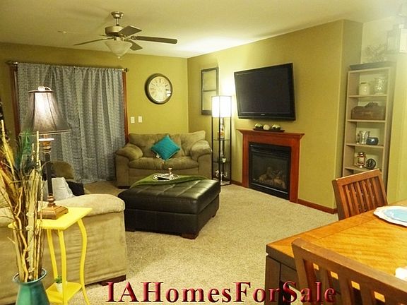 Living Room - walks out to large deck. Gas fireplace.