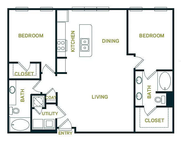 Floor plan B2R
