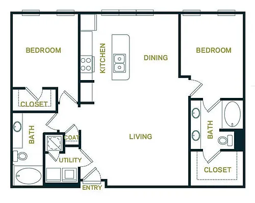 Floor plan B2R