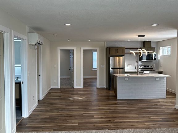 Open Concept Living and Dining Space