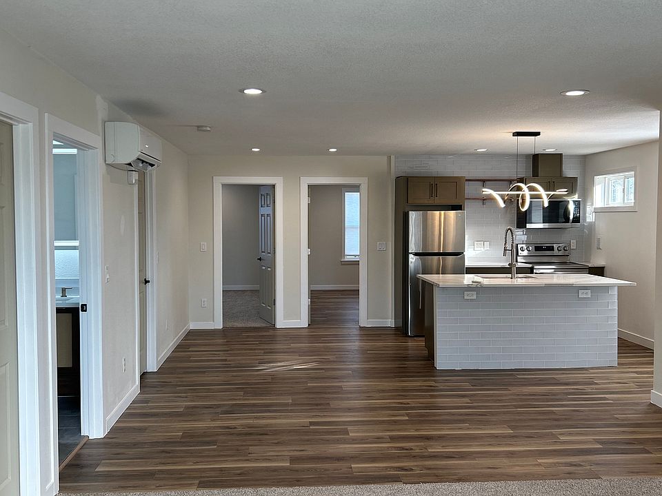 Open Concept Living and Dining Space