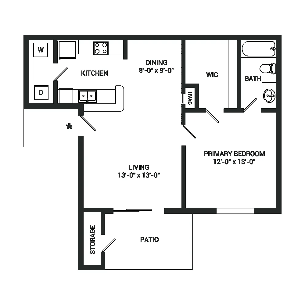 Floor plan A1