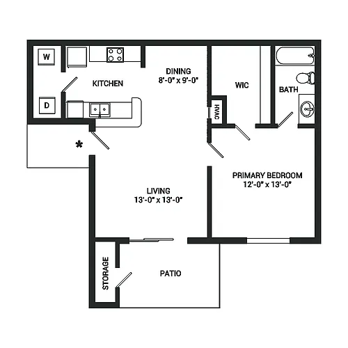 Floor plan A1