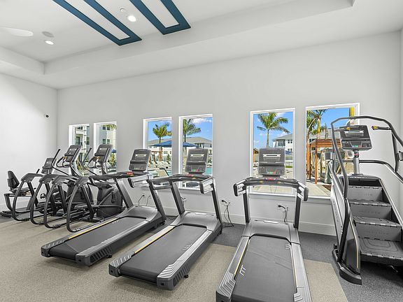 Fully equipped fitness center