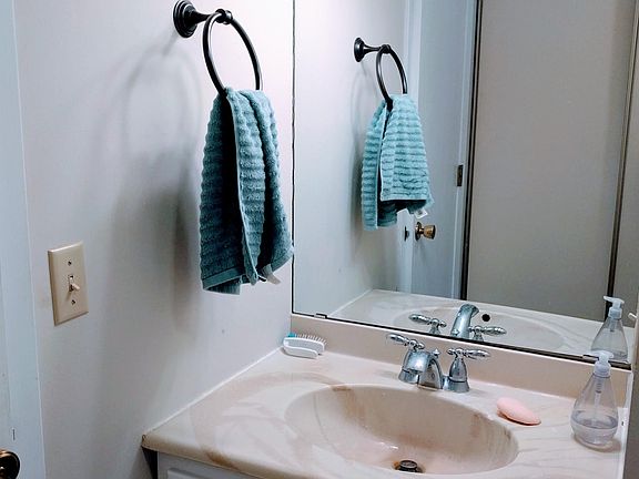 Master bathroom sink