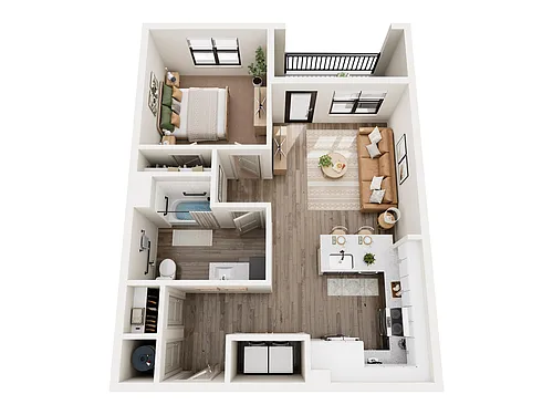 Floor plan A1.1HC