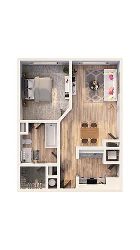 Floor plan A1 - Brussels