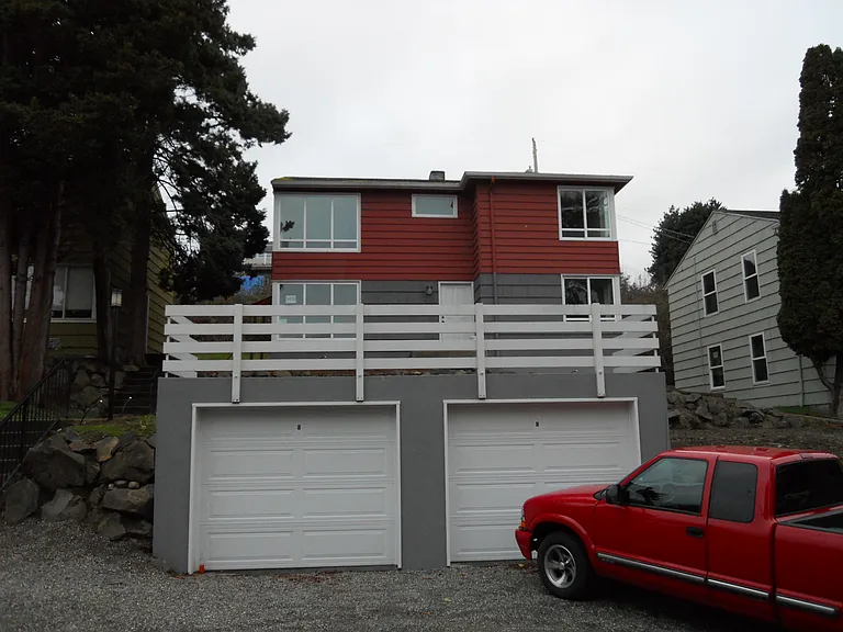 garage. right side is for upstairs unit