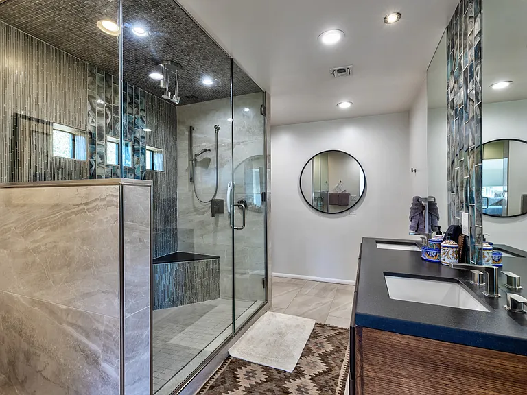 Master Bathroom with walk-in shower