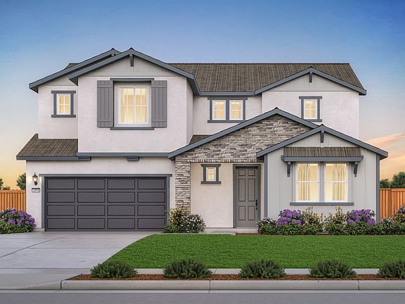 Plan 3 Modern Farmhouse Exterior C