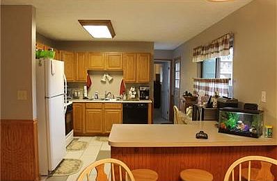 Kitchen comes with the appliances