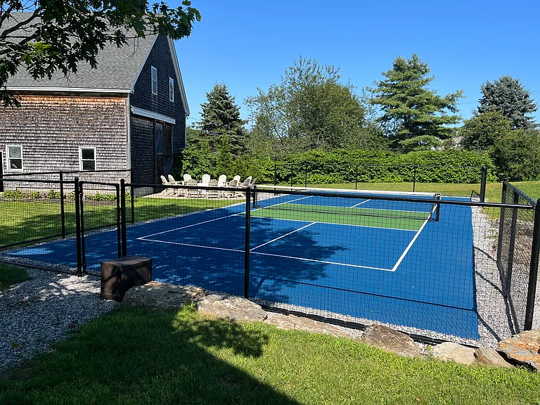 Brand new Pickle Ball Court.