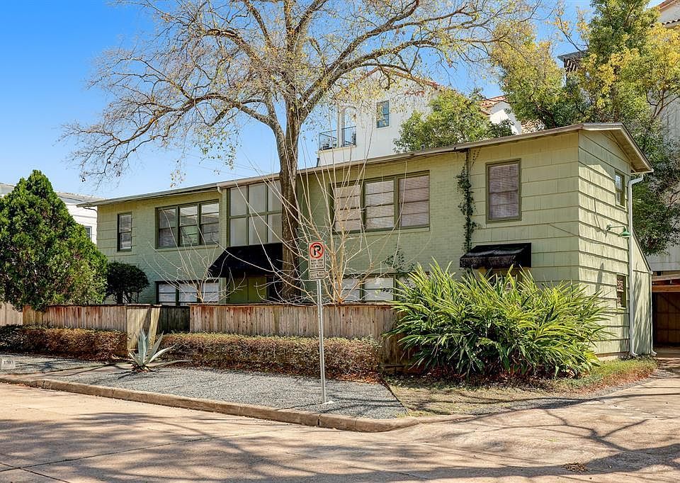 Property is located on the cul-de-sac of a quiet tree-lined street.