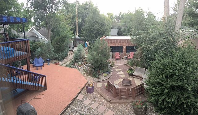 Beautiful dbl lot zenscape backyard