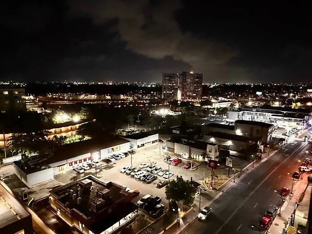 Night view from the window 2