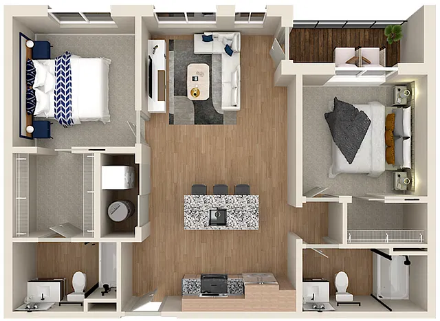 Floor plan The Patent-2A