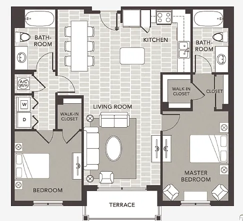 Floor plan B3