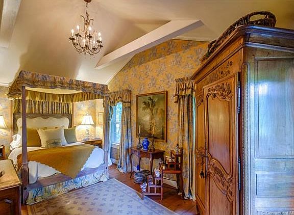 Master Bedroom with vaulted...