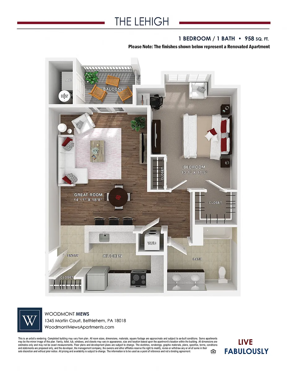 Floor plan Lehigh
