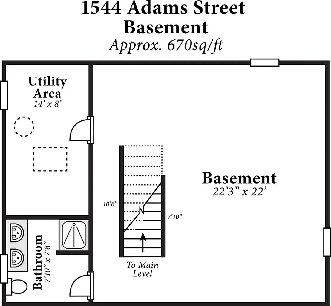 1544 Adams (5 BR) - Tallard Apartments — Photo 3