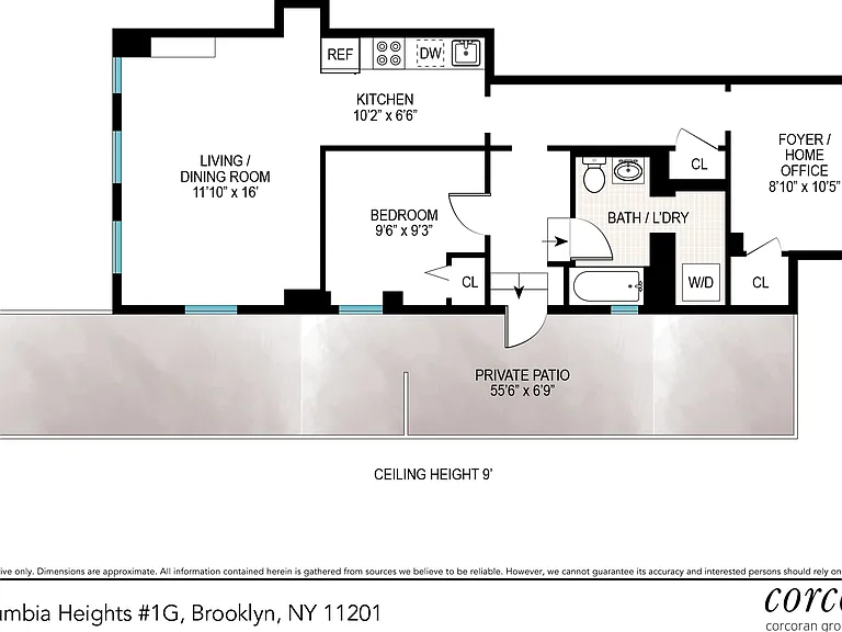150 Columbia Hts #1G — Photo 2