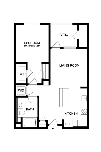 Floor plan A2B