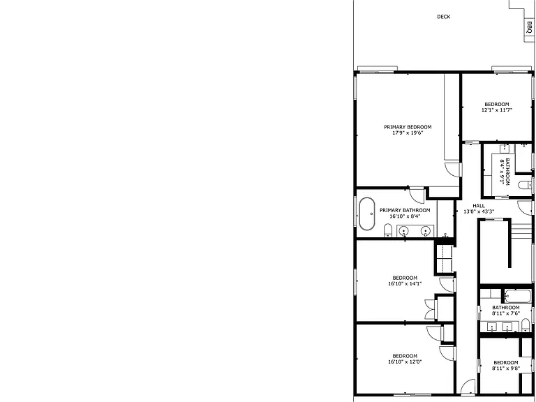 An open-concept design where every space flows seamlessly from one to the next.