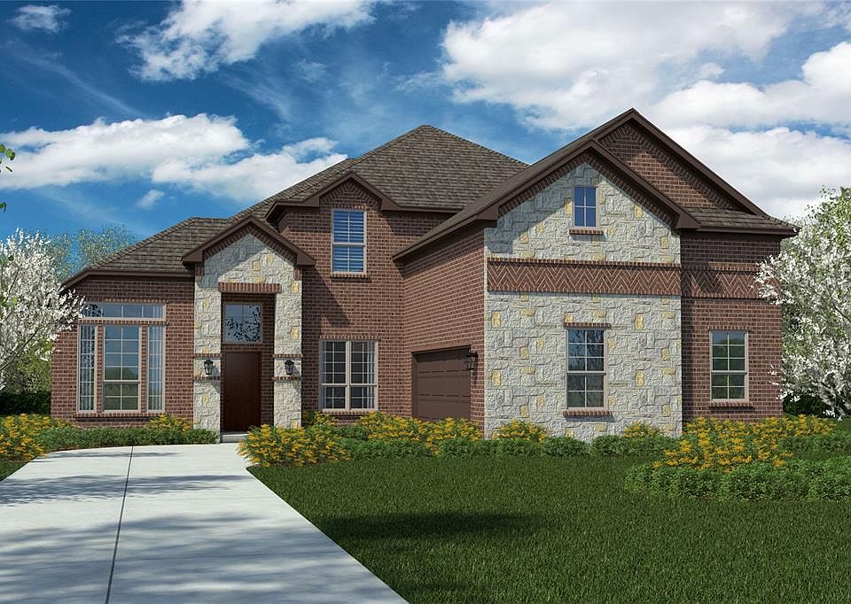 D.R. Horton's Valley Spring floorplan, elevation C. All Home and community information, including pricing, included features, terms, availability and amenities, are subject to change at any time without notice or obligation. All Drawings, pictures, photographs, video, square footages, floor plans, elevations, features, colors and sizes are approximate for illustration purposes only and will vary from the homes as built.