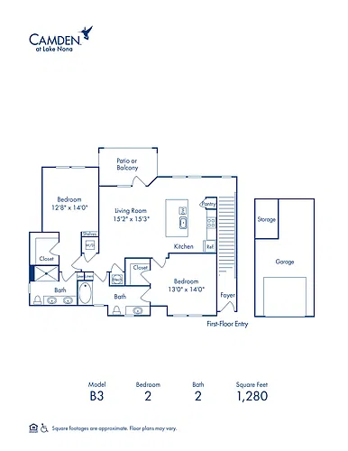 Floor plan B3
